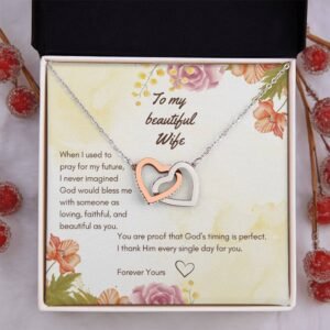 gods timing is perfect gift for wife