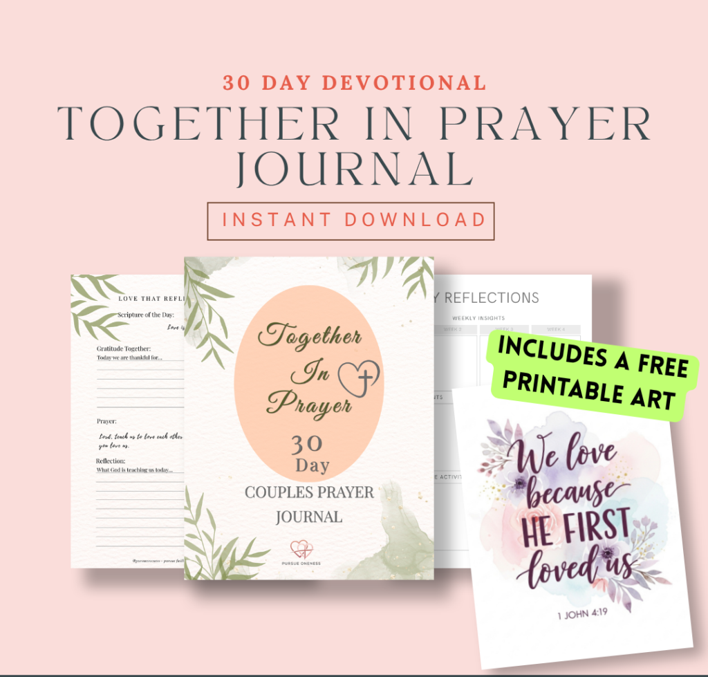 Christian couples 30 day prayer devotional