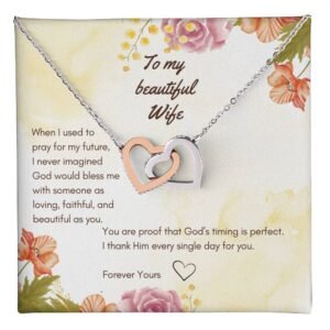 gods timing is perfect gift for wife